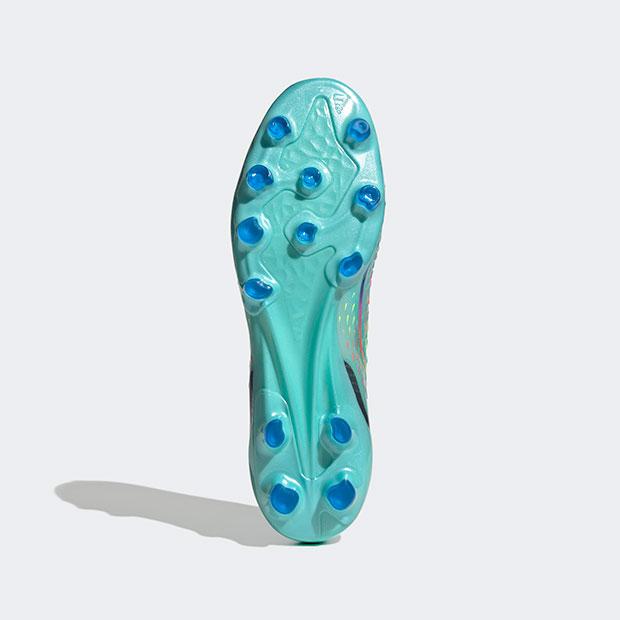 エックス スピードポータル.1 ジャパン HG/AG クリアアクア×ソーラーレッド 【adidas|アディダス】サッカースパイクgw8435|kemari87|05