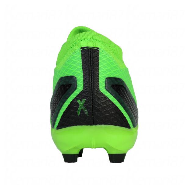 エックス スピードポータル.3 HG/AG ソーラーグリーン×コアブラック 【adidas|アディダス】サッカースパイクgw8478|kemari87|07
