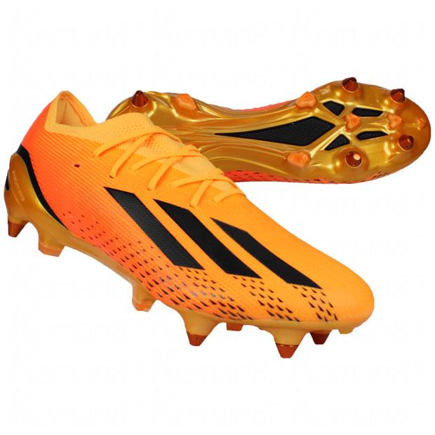 adidas エックス スピードポータル.1 SG ソーラーゴールド×コア adidas エックス スピードポータル.1 SG ソーラーゴールド×コア