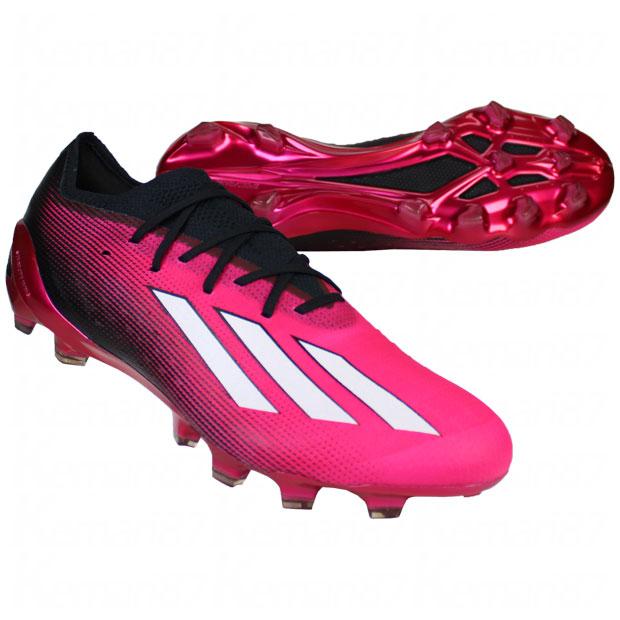 adidas スピードポータルサッカーシューズ ピンク FG adidas エックス スピードポータル.1 AG チームショックピンク
