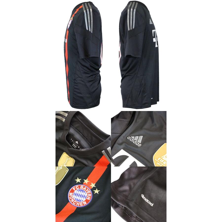 コ*ん様 adidas バイエルン　2014/15 ユニフォーム　L adidas バイエルンミュンヘン 14/15 ユニフォーム アウェイ 半袖