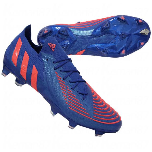 プレデター エッジ.1 L FG ハイレゾブルー×ターボ　29cm adidas プレデター エッジ.1 L FG ハイレゾブルー×ターボ