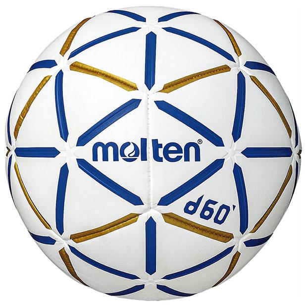 【12個セット】モルテン ハンドボール 1号球 d60 検定球 ホワイト×ブルー H1D4000-BW molten（モルテン） d60 ハンドボール ホワイト×ブルー 【molten