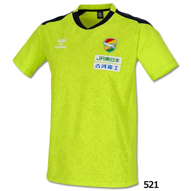 ジェフ千葉　プラクティスシャツ　ヒュンメル　hummel hummel ジェフユナイテッド市原・千葉 PRO 半袖プラクティス