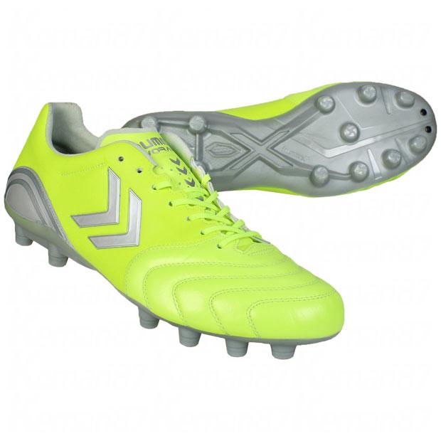 [ヒュンメル] サッカーシューズ ヴォラート2 ネオンイエロー×シルバー (3295) 28.0 cm hummel（ヒュンメル） ヴォラート 2 ネオンイエロー×シルバー 【hummel