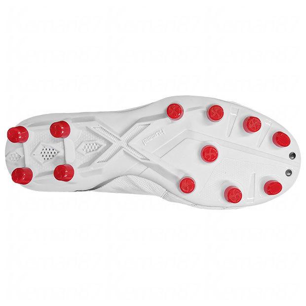 hummel（ヒュンメル） ヴォラート 2 スーパーワイド ホワイト×レッド