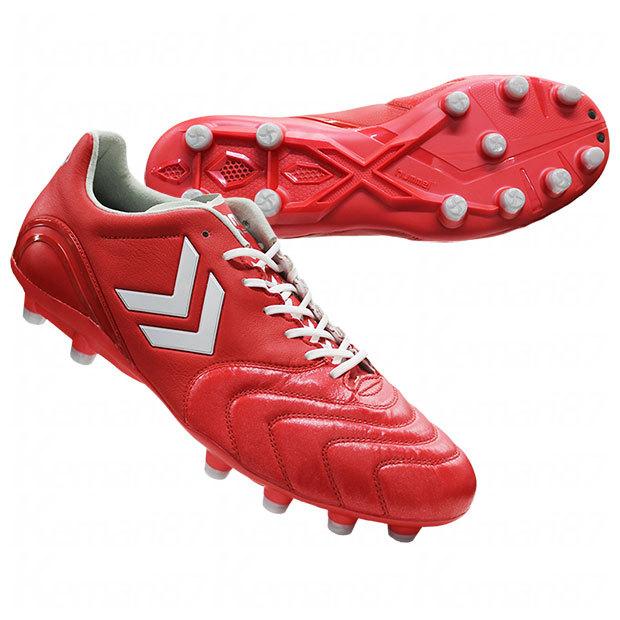 ヴォラート 2 ワイド レッド×シルバー 【hummel|ヒュンメル】サッカー 
