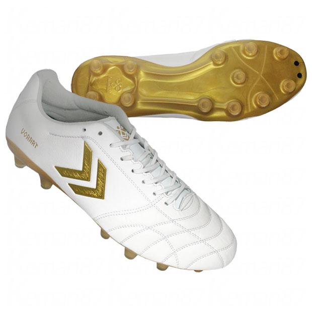 hummel（ヒュンメル） ヴォラート 3 PRO ホワイト×ゴールド 【hummel