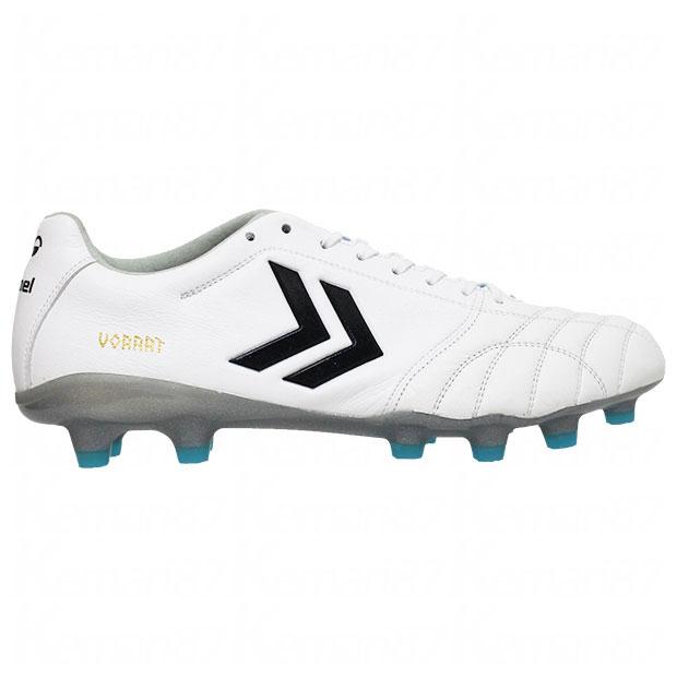 Hummel サッカーシューズ ホワイト スパイク27.0 hummel ヒュンメル ヴォラート3 ジュニア(ホワイト×サックス