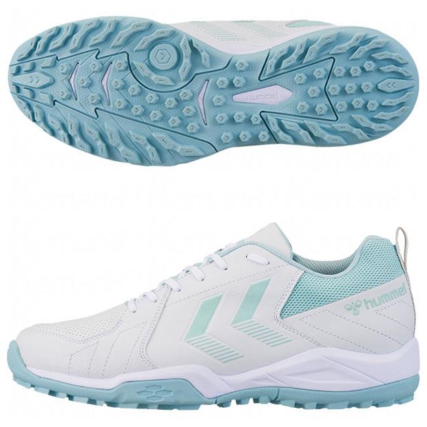 hummel（ヒュンメル） グランドシューター 6 ホワイト×ミントグリーン
