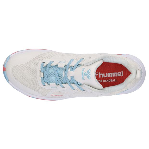 hummel（ヒュンメル） コメットパワー 3.0 ホワイト×ターコイズ