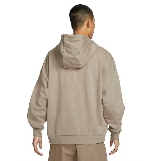 NIKE（ナイキ） クラブ FT オーバーサイズプルオーバーフーディ カーキ