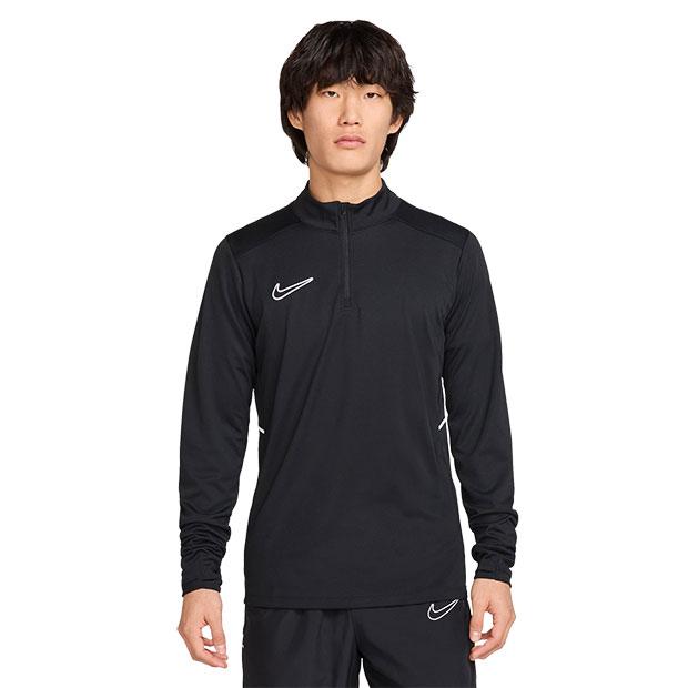 NIKE DF アカデミー 25 長袖ドリルトップ BR ブラック 【NIKE|ナイキ