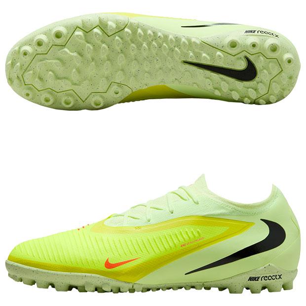 リアクト ファントム 6 LOW PRO TF　ハイパークリムゾン×ブラック×ライムライト　【NIKE|ナイキ】サッカーフットサルトレーニングシューズhj4123-800 NIKE（ナイキ） リアクト ファントム 6 LOW PRO TF ハイパークリムゾン