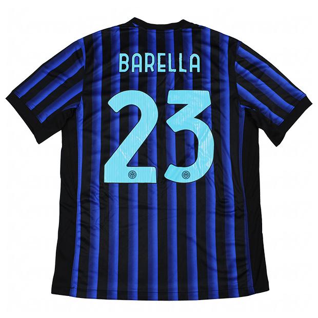 インテル 25-26 ホーム 半袖レプリカユニフォーム　23.ニコロ・バレッラ　【NIKE|ナイキ】クラブチームレプリカウェアーhj4591-439-23-b NIKE（ナイキ） インテル 25-26 ホーム 半袖レプリカユニフォーム 23