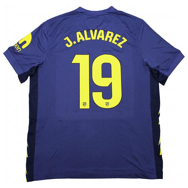 アトレチコマドリード 25-26 アウェイ 半袖レプリカユニフォーム　19.フリアン・アルバレス　【NIKE|ナイキ】クラブチームレプリカウェアーhj4600-425-19-j NIKE（ナイキ） アトレチコマドリード 25-26 アウェイ 半袖レプリカ