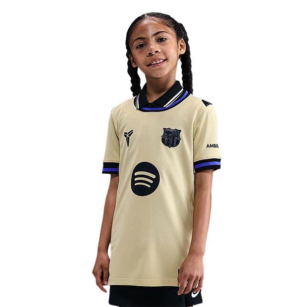 NIKE（ナイキ） ジュニア FCバルセロナ 25-26 アウェイ 半袖レプリカ