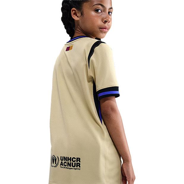 NIKE（ナイキ） ジュニア FCバルセロナ 25-26 アウェイ 半袖レプリカ