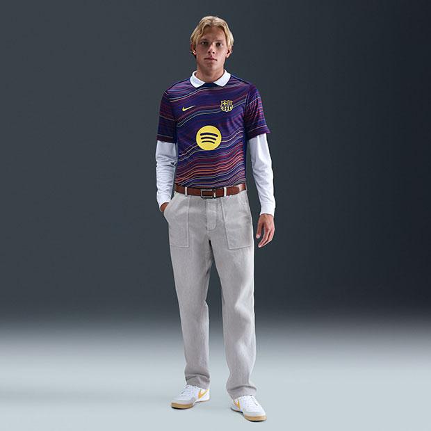 NIKE（ナイキ） FCバルセロナ DF ACDPR 半袖トップ K HM PM ディープ