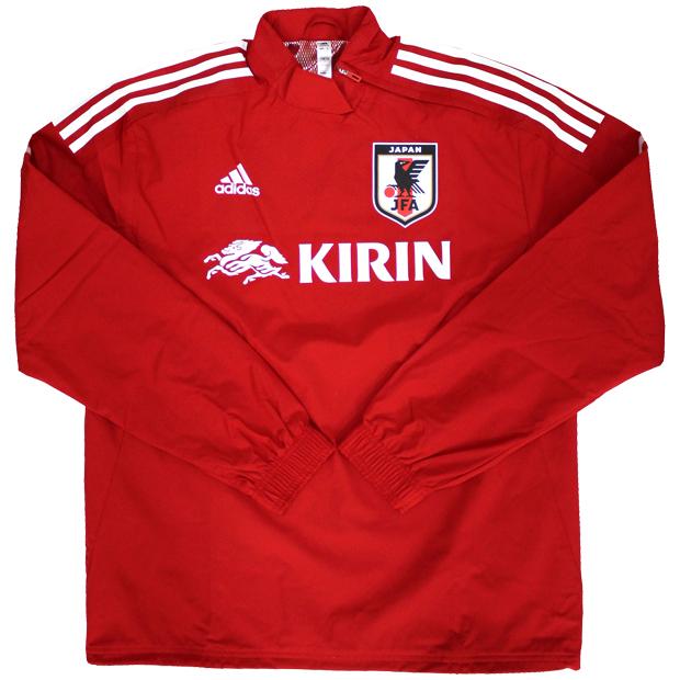 adidas（アディダス） サッカー日本代表 ハイブリッドトップ レッド