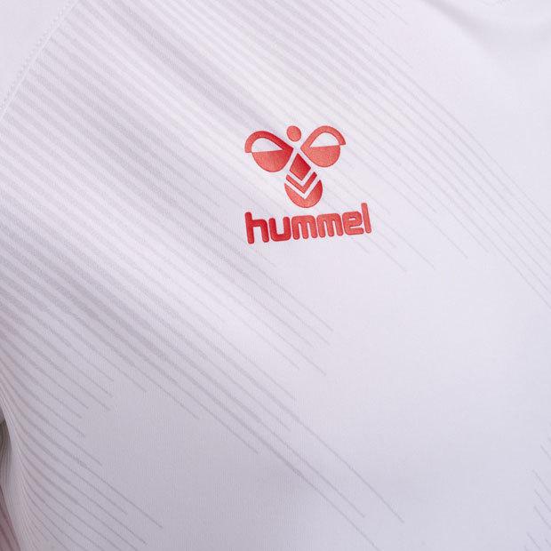 hummel - デンマーク代表 ヒュンメル正規品レプリカユニフォーム ホーム半袖 hummel デンマーク代表 20-21 アウェイ 半袖レプリカ