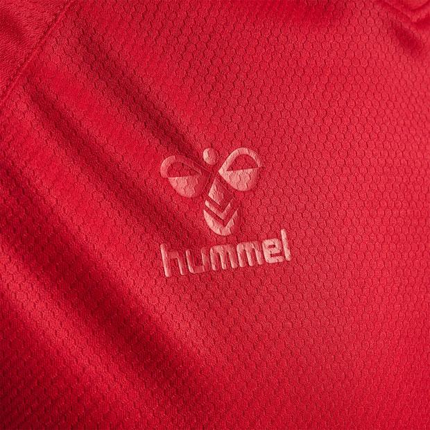 hummel（ヒュンメル） デンマーク代表 2022 ホーム 半袖レプリカ