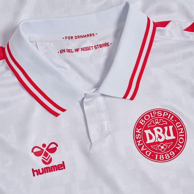 hummel デンマーク代表 2024 アウェイ 半袖レプリカユニフォーム