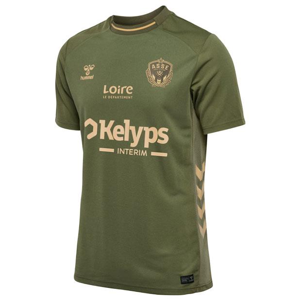 サンテティエンヌ 25-26 3rd 半袖レプリカユニフォーム　【hummel|ヒュンメル】クラブチームレプリカウェアーhm230979-6168 hummel（ヒュンメル） サンテティエンヌ 25-26 3rd 半袖レプリカ