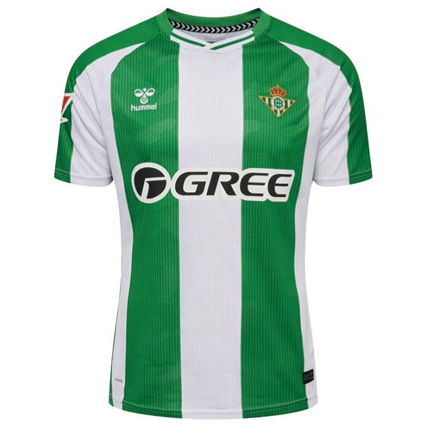 レアルベティス 25-26 ホーム 半袖レプリカユニフォーム　【hummel|ヒュンメル】クラブチームレプリカウェアーhm231191-6143 hummel（ヒュンメル） レアルベティス 25-26 ホーム 半袖レプリカ