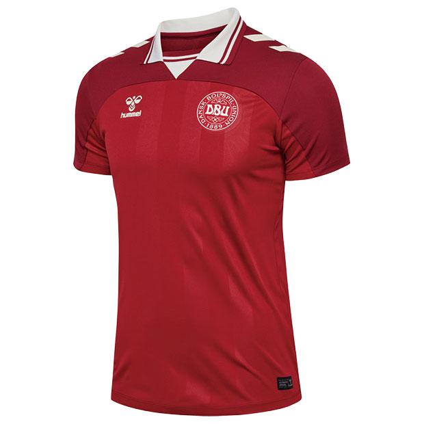 hummel（ヒュンメル） デンマーク代表 2025 ホーム 半袖レプリカ