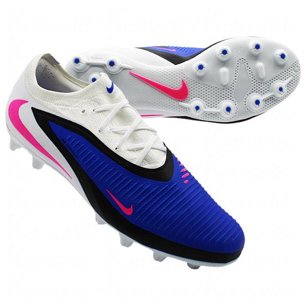 Nike Phantom サッカーシューズ スパイク 青/白/ピンク NIKE ナイキ ファントム GX エリート DF AG-PRO(ブルー×ピンク