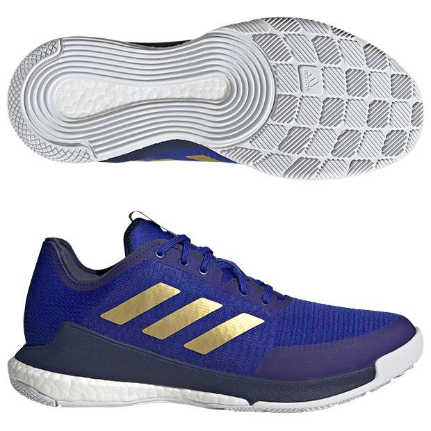 adidas クレイジーフライト M ルシッドブルー×マットゴールド 【adidas 