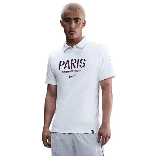 NIKE（ナイキ） パリサンジェルマン ワードマーク半袖Tシャツ ホワイト
