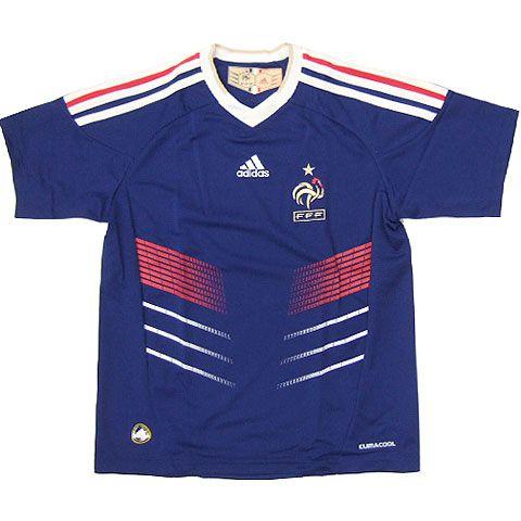 adidas フランス代表 2010 ホーム キッズジュニア 半袖