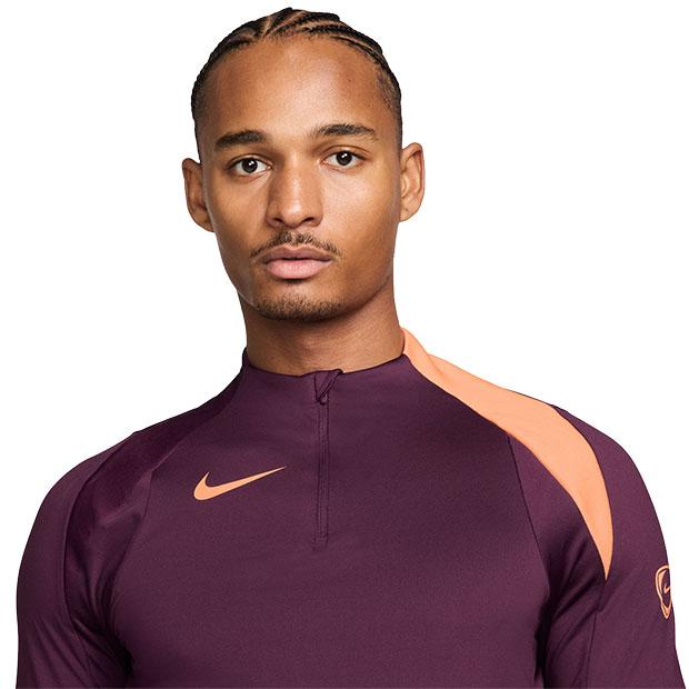 NIKE（ナイキ） DF ストライク 長袖ドリルトップ トータル90 ボルドー