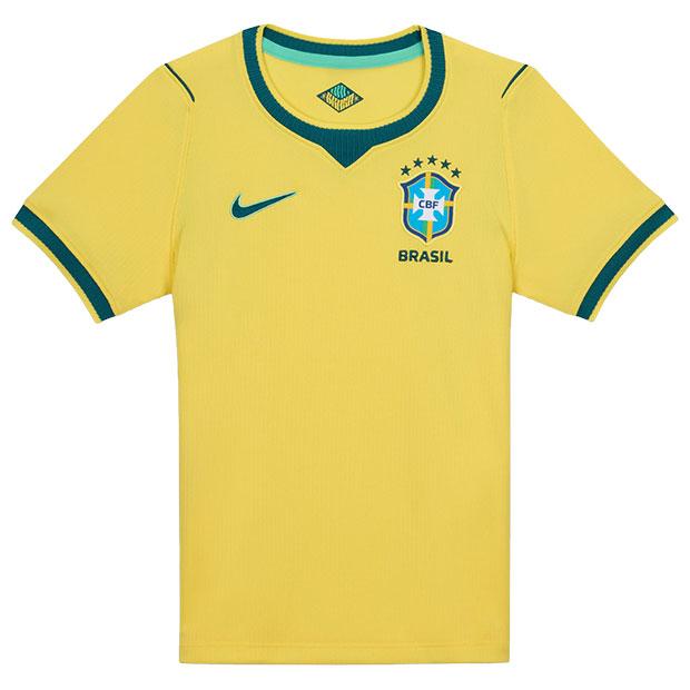 NIKE（ナイキ） ジュニア ブラジル代表 2026 ホーム 半袖レプリカ