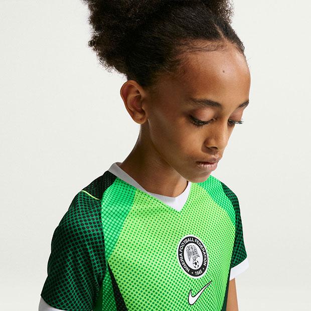 NIKE（ナイキ） ジュニア ナイジェリア代表 2026 ホーム 半袖レプリカ