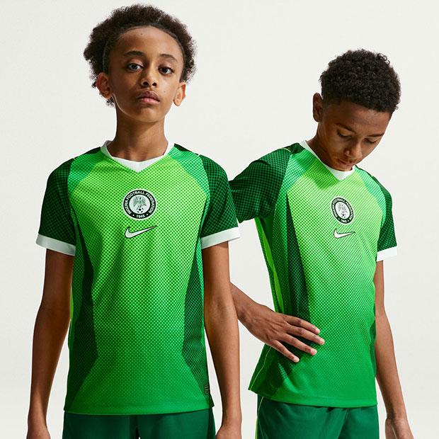 NIKE（ナイキ） ジュニア ナイジェリア代表 2026 ホーム 半袖レプリカ