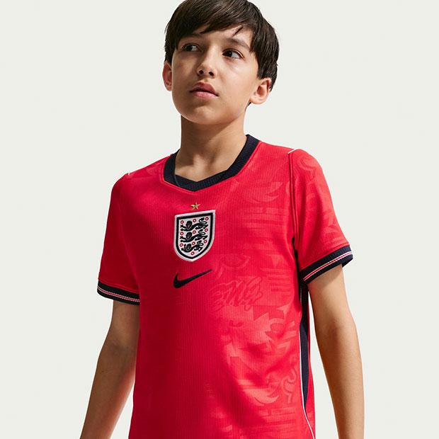 NIKE（ナイキ） 爆買!! ジュニア イングランド代表 2026 アウェイ 半袖