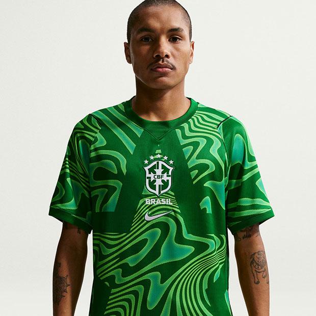 NIKE（ナイキ） 爆買!! ブラジル代表 2026 ホーム GK 半袖レプリカ