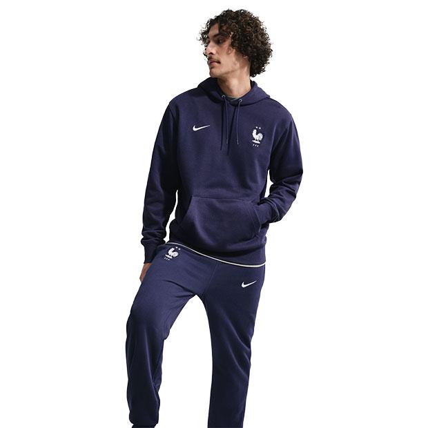 ナイキ　NIKE フランス ジャージ 上下 ネイビー L パンツ NIKE（ナイキ） フランス代表 NSW クラブ ジョガーパンツ FT