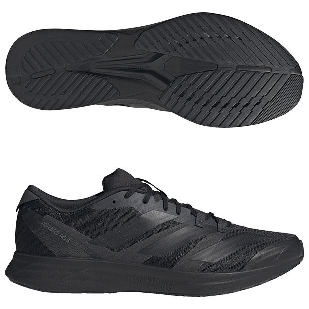 [アディダス] ランニングシューズ アディゼロ RC 5 LIZ84 コアブラック/コアブラック/カーボン (ID6919) 28.5 cm adidas（アディダス） アディゼロ RC 5 コアブラック×コアブラック