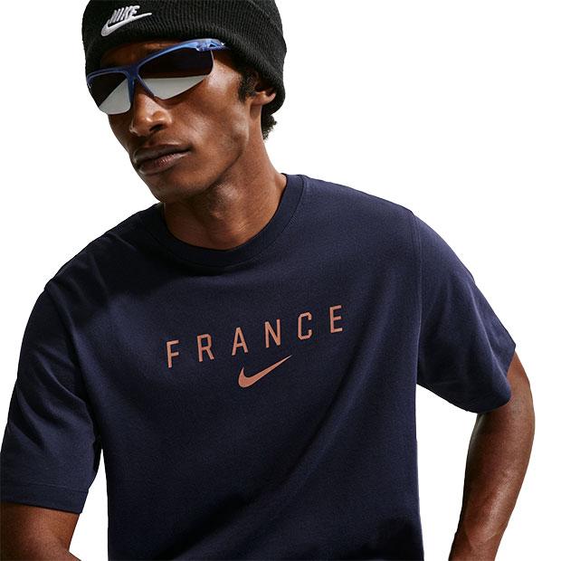 NIKE（ナイキ） フランス代表 ワードマーク半袖Tシャツ ブラッケンド