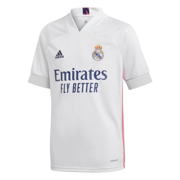 ジュニア Kids レアルマドリッド 21 ホーム クラブチームレプリカウェアーihw 新登場 半袖レプリカユニフォーム Adidas アディダス