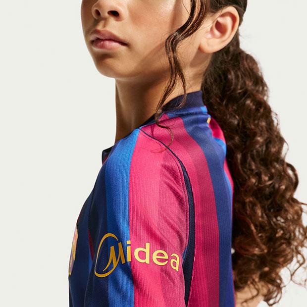 NIKE（ナイキ） ジュニア FCバルセロナ 26-27 ホーム 半袖レプリカ