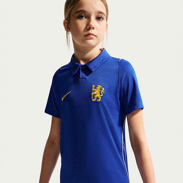 NIKE（ナイキ） ジュニア チェルシー 26-27 ホーム 半袖レプリカ