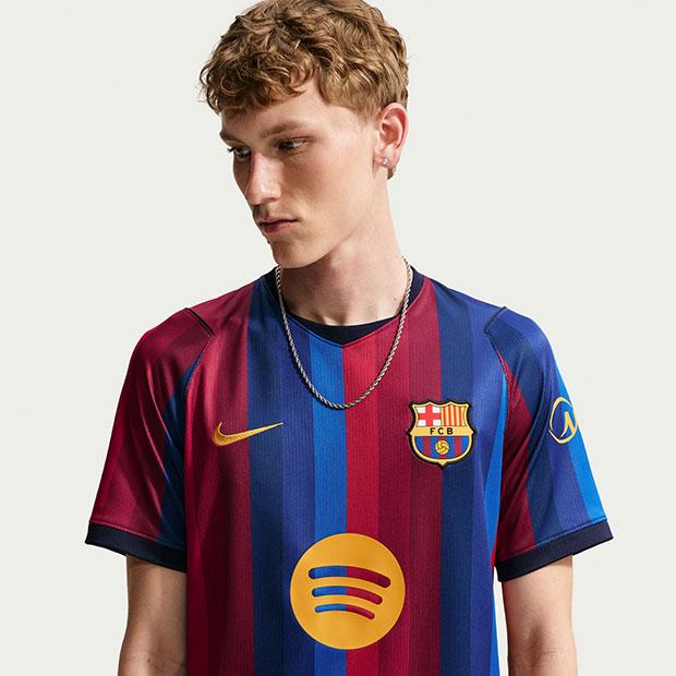 NIKE（ナイキ） FCバルセロナ 26-27 ホーム 半袖レプリカユニフォーム
