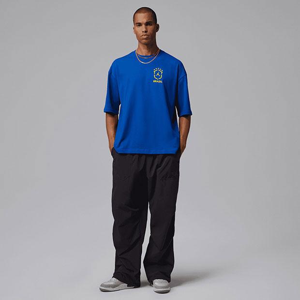 NIKE（ナイキ） ブラジル代表 ジョーダン OVZ GX 半袖クルーシャツ P6