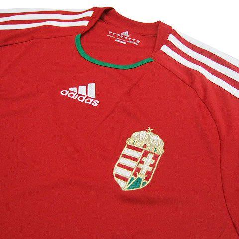 adidas（アディダス） ハンガリー代表 2010 ホーム 半袖ユニフォーム 