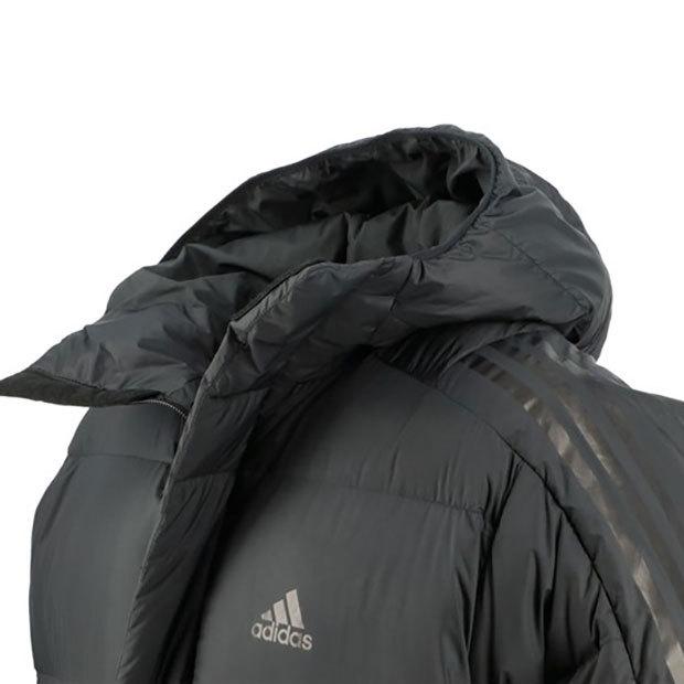 adidas（アディダス） ライトダウンコート ブラック 【adidas